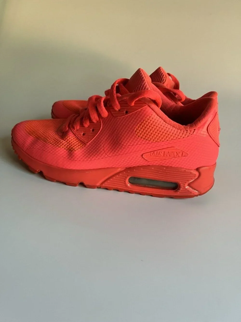 Nike Air Max 90 Hyperfuse Sunset Red Orange Women’s Size 7